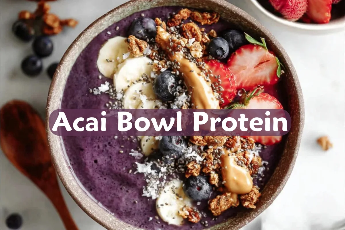 acai bowl protein