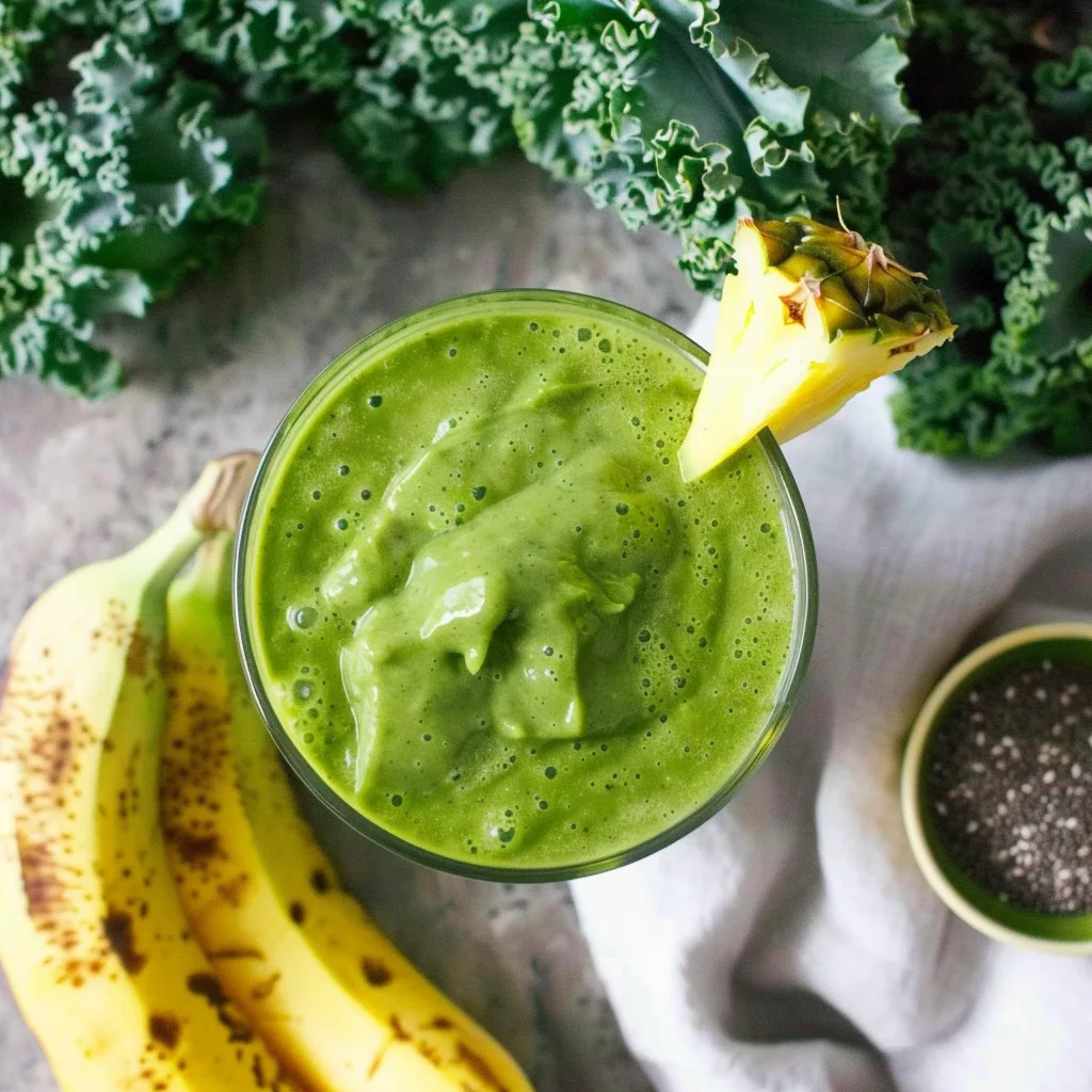 Pregnancy Green Smoothie: Safe, Delicious & Nutritious for Moms-to-Be pregnancy green smoothie served pregnancy green smoothie in a tall glass