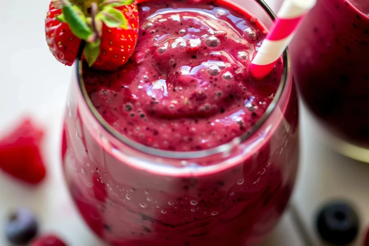 Berry blast smoothie recipe