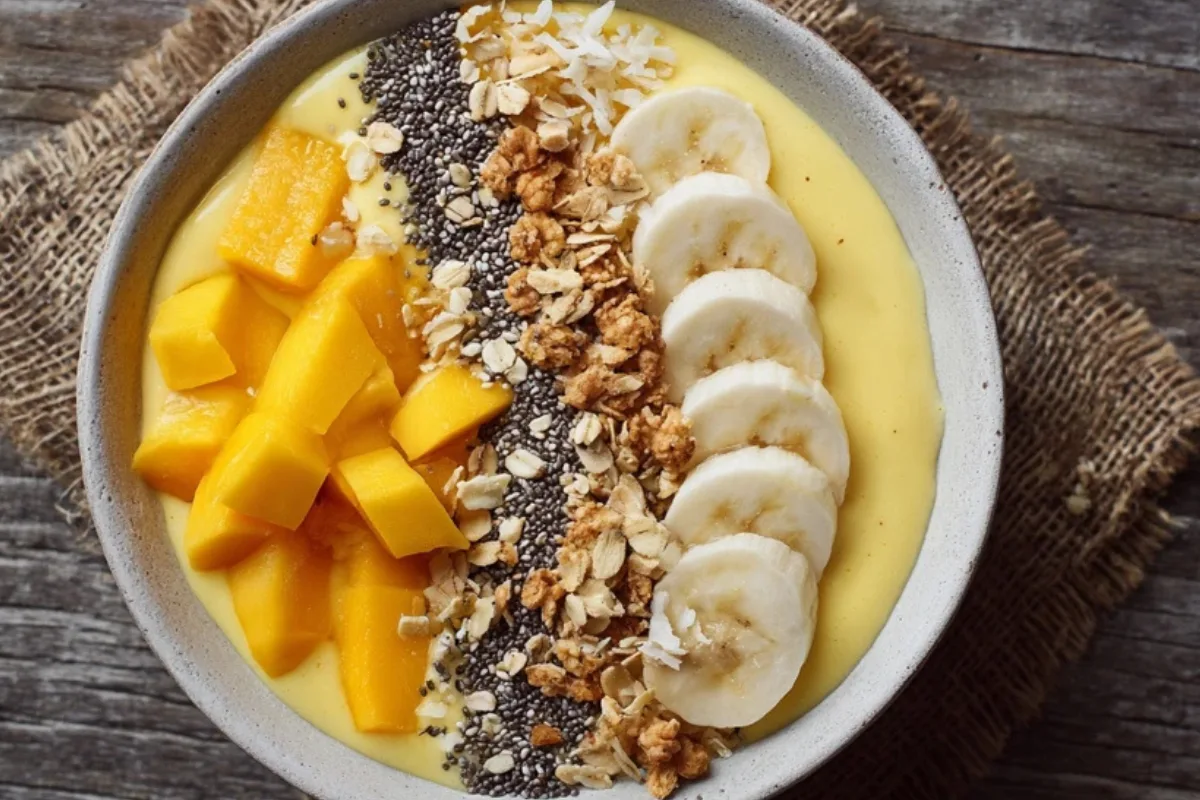 coconut smoothie bowl