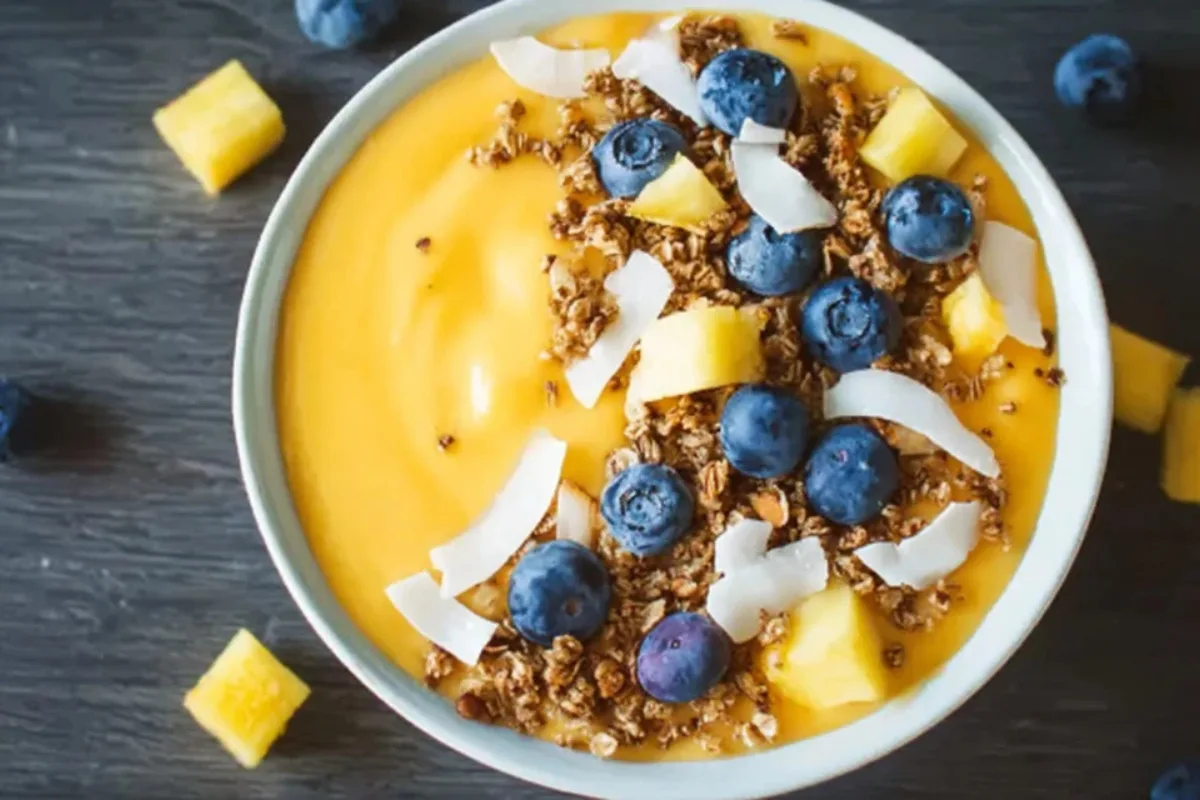 mango smoothie bowl