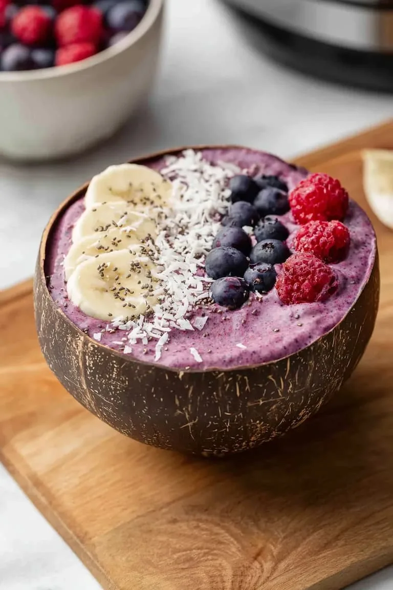 Ninja Creami smoothie bowl