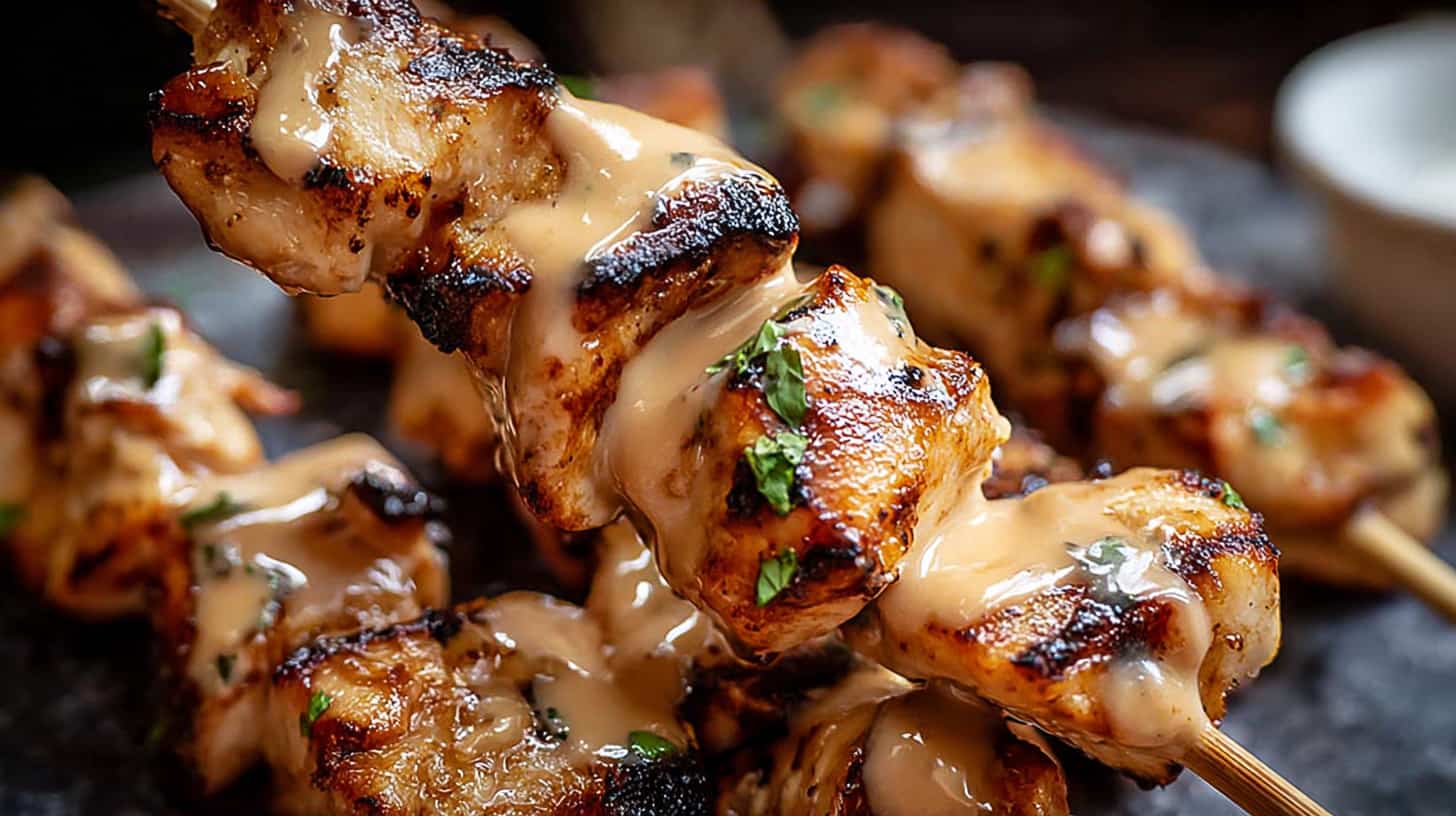 Bang Bang Chicken Skewers Bang Bang Chicken Skewers