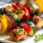 Grilled Chicken Kabobs chicken kabobs