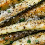 Garlic Parmesan Roasted Zucchini: Easy & Flavorful Side Dish garlic parmesan roasted zucchini 1