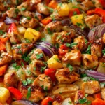 Ultimate Hawaiian Chicken Sheet Pan: An Easy Weeknight Meal hawaiian chicken sheet pan