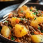 Easy Hobo Casserole with Ground Beef and Potatoes hobo casserole ground beef recipe easy 2