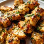 Savory Garlic Parmesan Chicken Skewers: Grill, Bake, or Air Fry! savory garlic parmesan chicken skewers