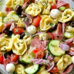 Simple Cold Tortellini Pasta Salad: Easy & Zesty Recipe simple cold tortellini pasta salad 1