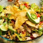 Delicious Taco Chicken Salad Recipe taco chicken salad recipe
